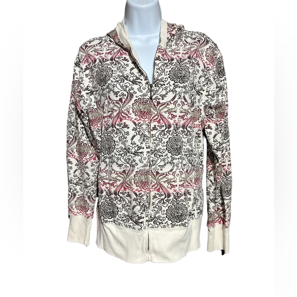 Columbia Print Zip Up Hoodie